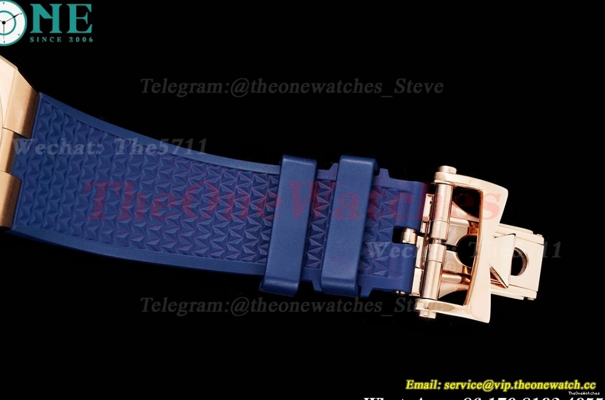 BBR RU Overseas Tourbillon ref Stk 6000V Blue RG 0318